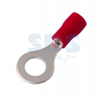 НАКОНЕЧНИК КОЛЬЦЕВОЙ изолированный (НКИ ø6.5мм) 0.5-1.5мм² (VR1.25-6) REXANT