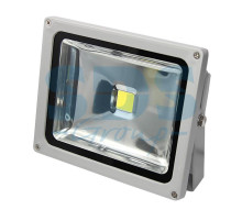 Прожектор уличный LED, белый, 30W, 220В, 2400 Lm, IP65. Lamper