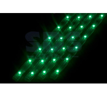 Светодиодный светильник линейный, 4 шт х 25см. Цвет зеленый NEON-NIGHT