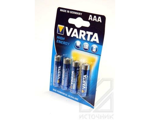 VARTA HIGH ENERGY 4903 LR03 BL4