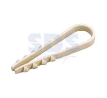 Дюбель-хомут 19-25 белый (100 шт.) PROCONNECT