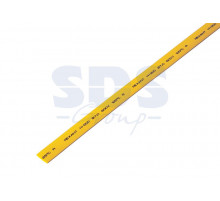 8.0 / 4.0 мм 1м термоусадка желтая REXANT