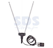 RX-106 антенна комнатная телескопическая диам 7мм , 5 секций , с адаптером REXANT