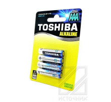 TOSHIBA Alkaline LR03GCNN BP-4 SS LR03 BL4