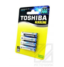 TOSHIBA Alkaline LR03GCNN BP-4 SS LR03 BL4