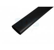 Клеевая 75.0 / 22.0мм (3:1) 1м термоусадка черная REXANT