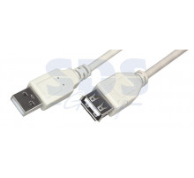 Шнур USB-А (male) - USB-A (female) 5M REXANT