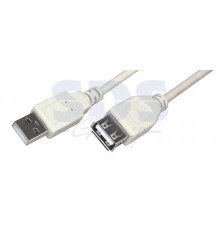 Шнур USB-А (male) - USB-A (female) 5M REXANT