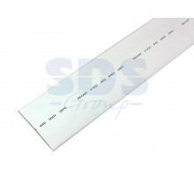 40.0 / 20.0 мм 1м термоусадка белая REXANT