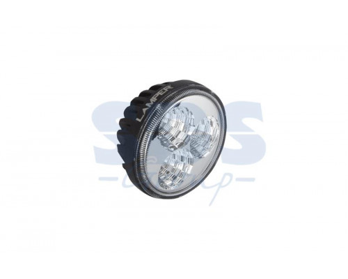 Фара светодиодная круглая 9W 1169