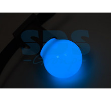 Лампа шар DIA 45 3 LED е27 СИНЯЯ NEON-NIGHT