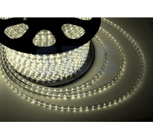 LED лента Neon-Night, герметичная в силиконовой оболочке, 220V, 13*8 мм, IP65, SMD 5050, 60 диодов/метр, цвет светодиодов теплый белый, бухта 50 метров