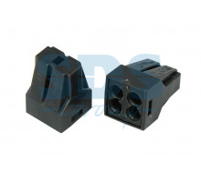 Электромонтажные экспресс-клеммы 773-304 (4*2.5мм² с пастой) REXANT