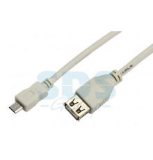 Шнур micro USB (male) - USB-A (female) 0.2M REXANT