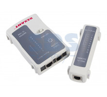 Тестер Кабеля RJ-45+RJ-11 (HT-C004) (TL-468) REXANT