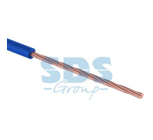 Провод ПГВА 1 х 2.50мм², 100м, СИНИЙ REXANT