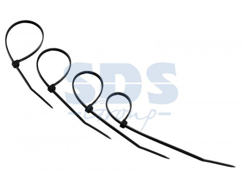 Хомут nylon 150 х 3.0 мм 25шт черный REXANT