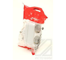 MAKEL MIMOZA на 2 гнезда  с/заз 10031 Белый BL1