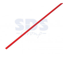 2.0 / 1.0 мм 1м термоусадка красная REXANT