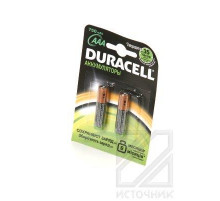 DURACELL HR03 AAA 750mAh BL2