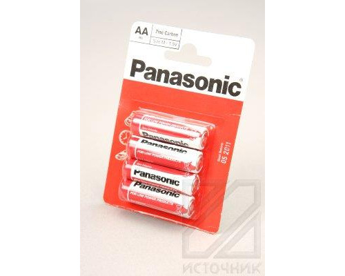 Panasonic Zinc Carbon R6RZ/4BP R6 BL4