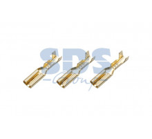 КЛЕММА ПЛОСКАЯ (КП гнездо - 3.6мм) 1-1.5мм² (DJ622-D2.8*0.5B) REXANT