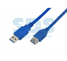 шнур штекер USB A 3.0- гнездо USB A 3.0 1,5м REXANT