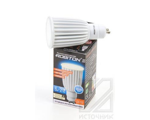 ROBITON LED PAR16-6W-2700K-GU10 BL1