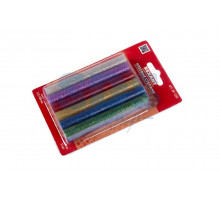 Клей 11/100мм Цветной с Блестками (12шт/уп) Блистер REXANT