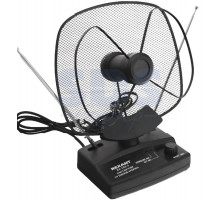 RX-102-3 антенна комнатная VHF, UHF, 47-860 MHz с усилением 36dB REXANT