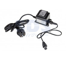 Блок питания для подключения светодиодных сосулек 50 см и 80 см, 230-9,5V, цвет черный.