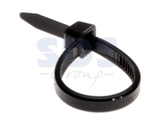Хомут nylon 2.5 х 60 мм 100 шт черный REXANT