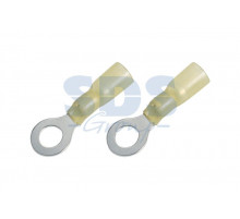 НАКОНЕЧНИК КОЛЬЦЕВОЙ изолированный термоусаживаемый (НКИт ø6.5мм) 4-6мм² (DRS/RV5.5-6) REXANT