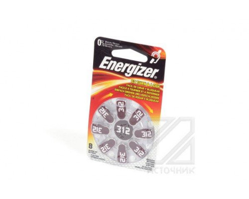 Energizer Zinc Air 312 BL8