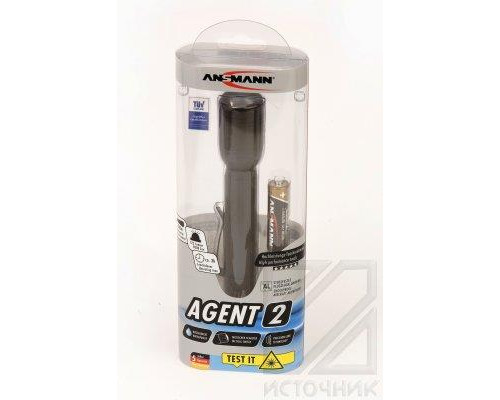 ANSMANN 1600-0035 Agent 2 CREE LED 3W 2AA  BL1