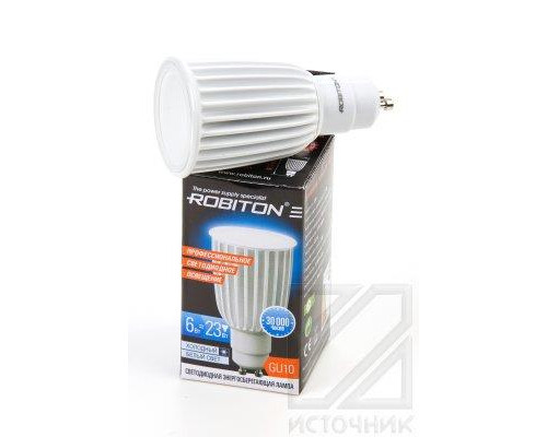 ROBITON LED PAR16-6W-4200K-GU10 BL1