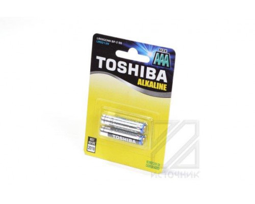 TOSHIBA Alkaline LR03GCNN BP-2 SS LR03 BL2