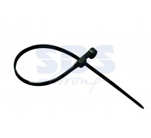 Хомут под винт nylon 3.5 х 100 мм 100шт черный REXANT