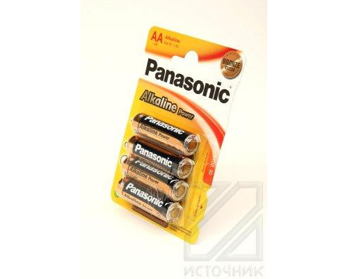 Panasonic Alkaline Power LR6APB/4BP LR6 BL4