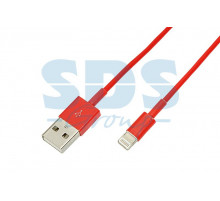 USB кабель для iPhone 5 шнур 1М красный