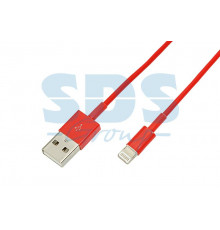 USB кабель для iPhone 5 шнур 1М красный