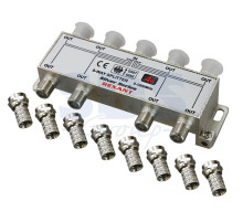 ДЕЛИТЕЛЬ ТВ x 8 + 9шт. F 