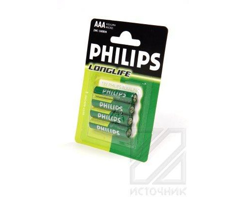 PHILIPS LONGLIFE R03 BL4