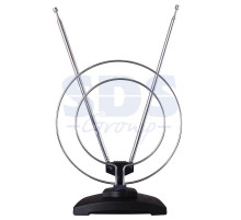 RX-108 антенна ком. телескопич. на подставке с кольцом VHF, UHF, 47-860 MHz REXANT