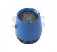 Акустическая колонка 2121 Bluetooth, microSD, USB-flash, AUX, FM-tuner синяя