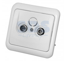 Телевизионная розетка внутренняя -2 REXANT