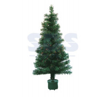 Новогодняя Ель фибро-оптика 120 см, 125 веток, без декоративных украшений