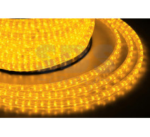 Дюралайт светодиодный, свечение с динамикой, 11*18 мм, жёлтый (модуль 3м) NEON-NIGHT