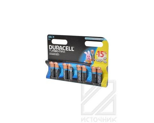 DURACELL TURBO MAX LR6 BL8