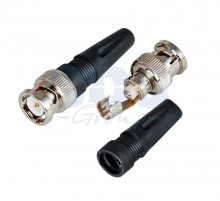 РАЗЪЁМ штекер BNC под винт с колпачком (02-001) REXANT